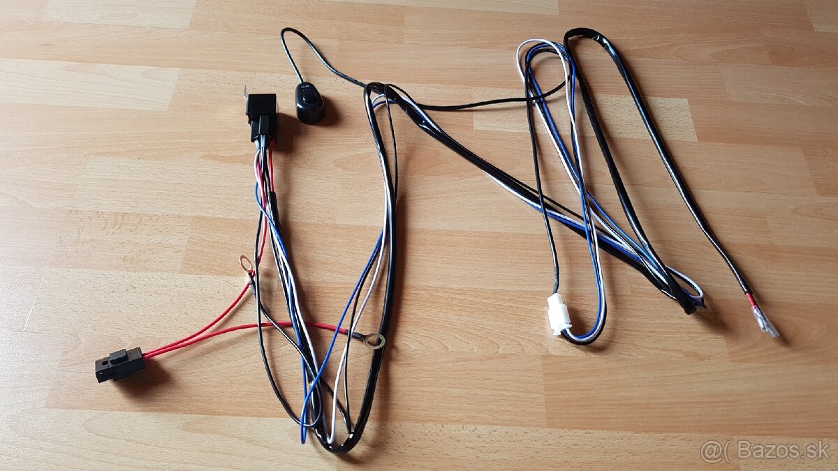 Kabeláž na led rampy - svetla
- 6