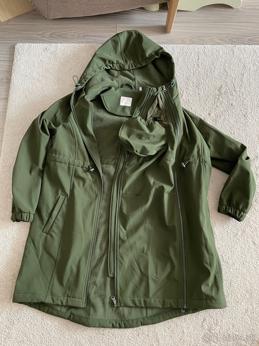 MAMALICIOUS SOFTSHELL nosičský kabát 3v1 veľ L - 6