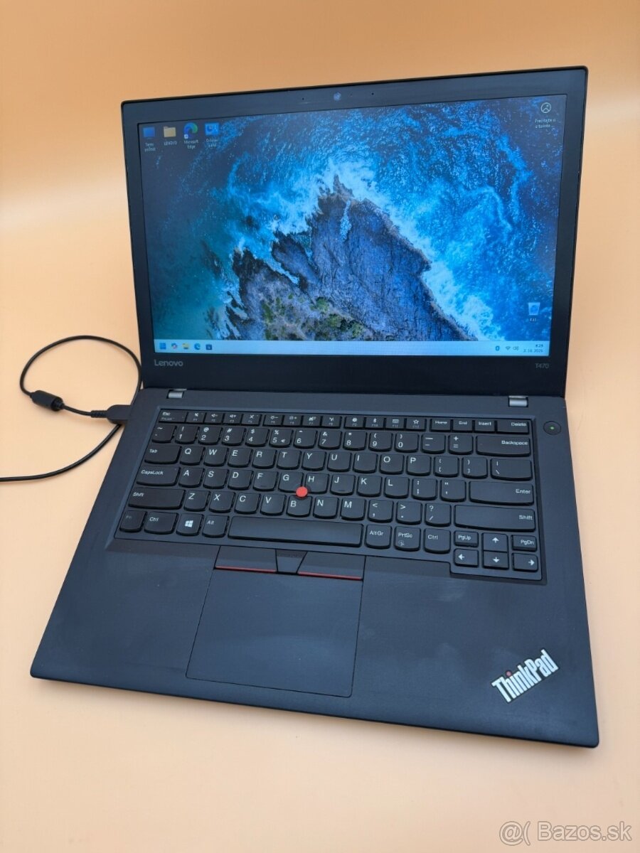 Notebook Lenovo T470, i5, SSD 256 GB, 8 GB RAM, HD - 6