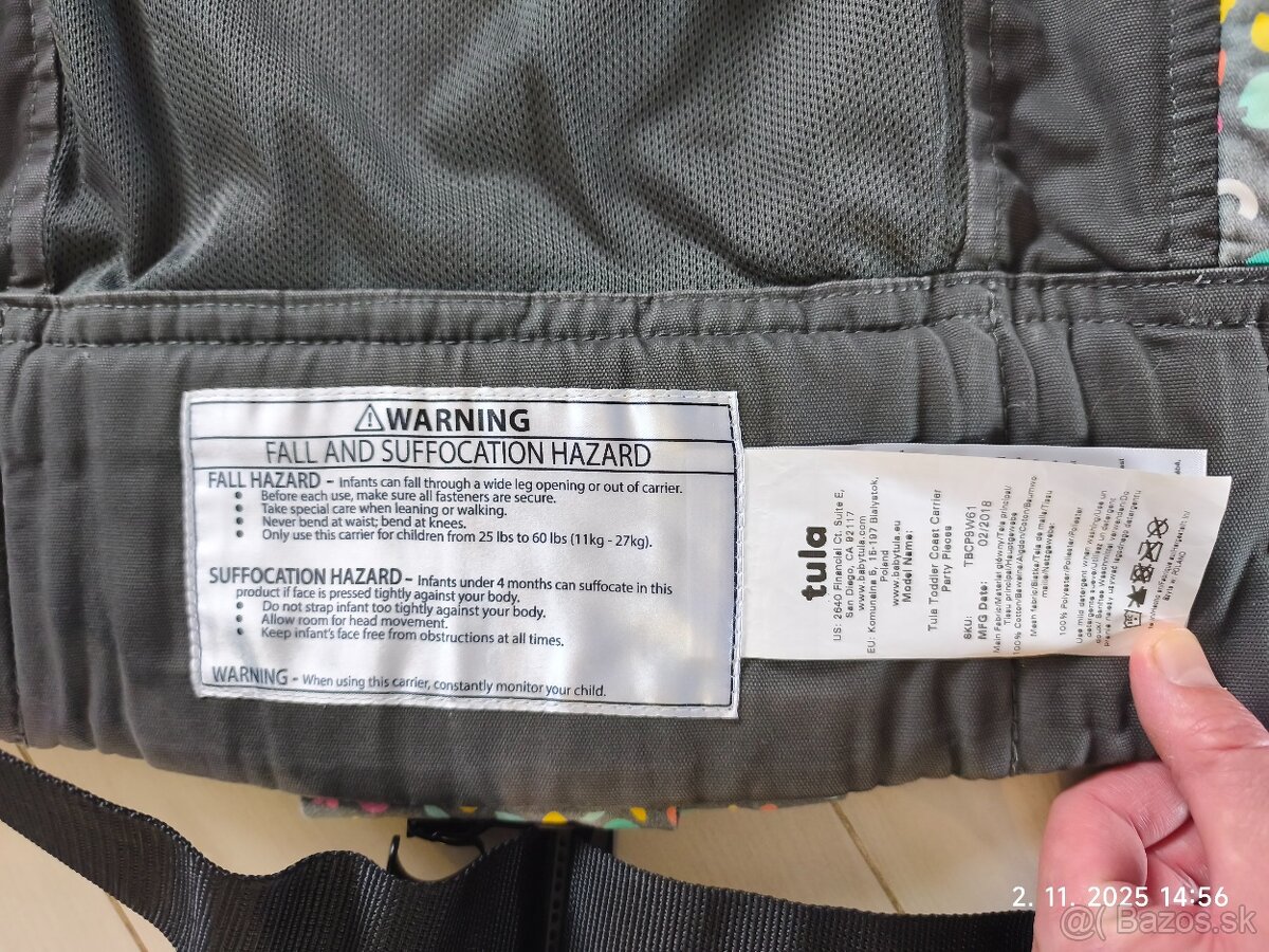Detsky nosic TULA a Bertoni - 6