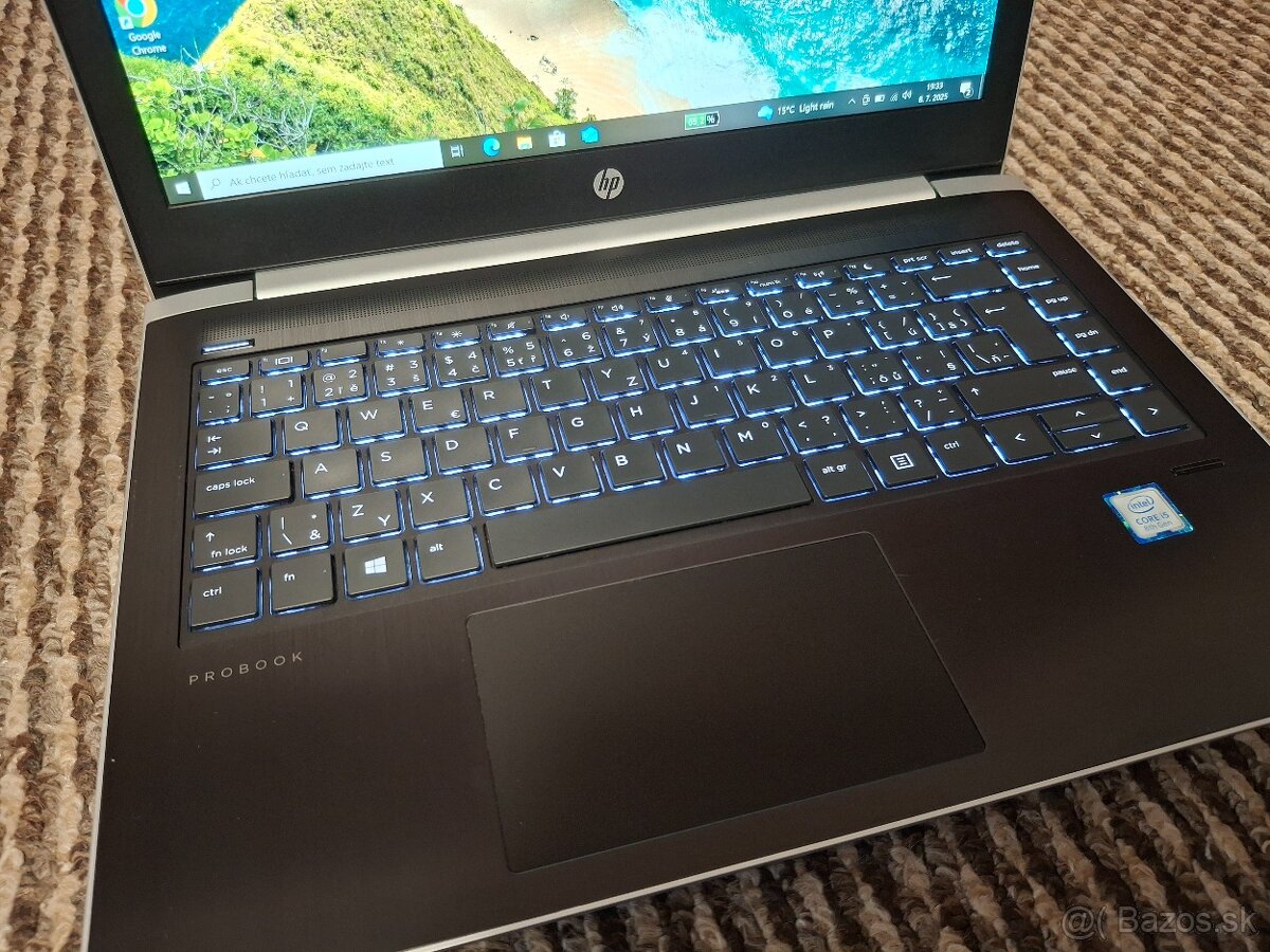 HP ProBook 430 G5 s i5 , 13,3" 1920x1080 podsvietená kláv - 6
