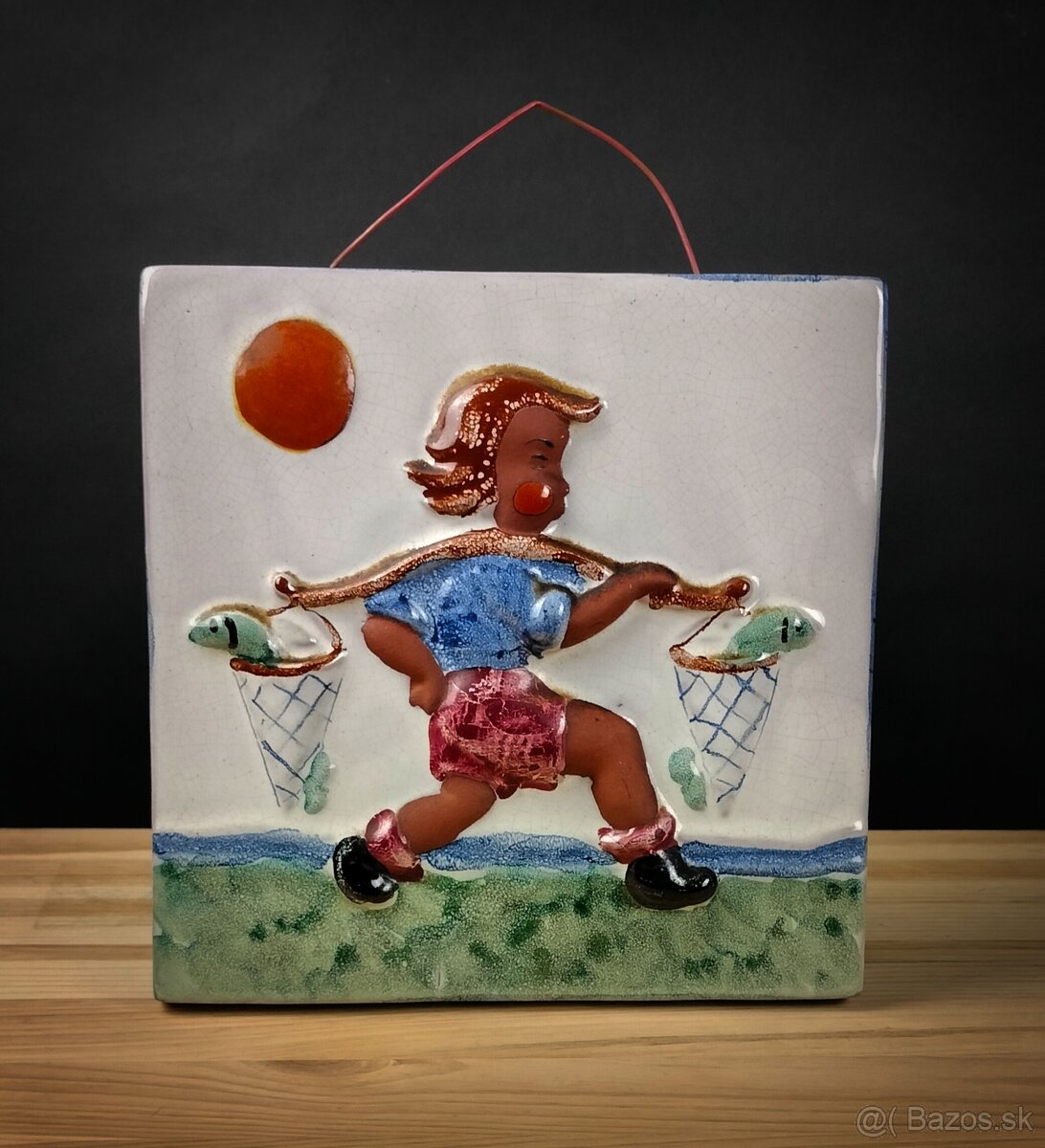 Keramické reliéfy - Čunderlík, neidentifik. autori - 6