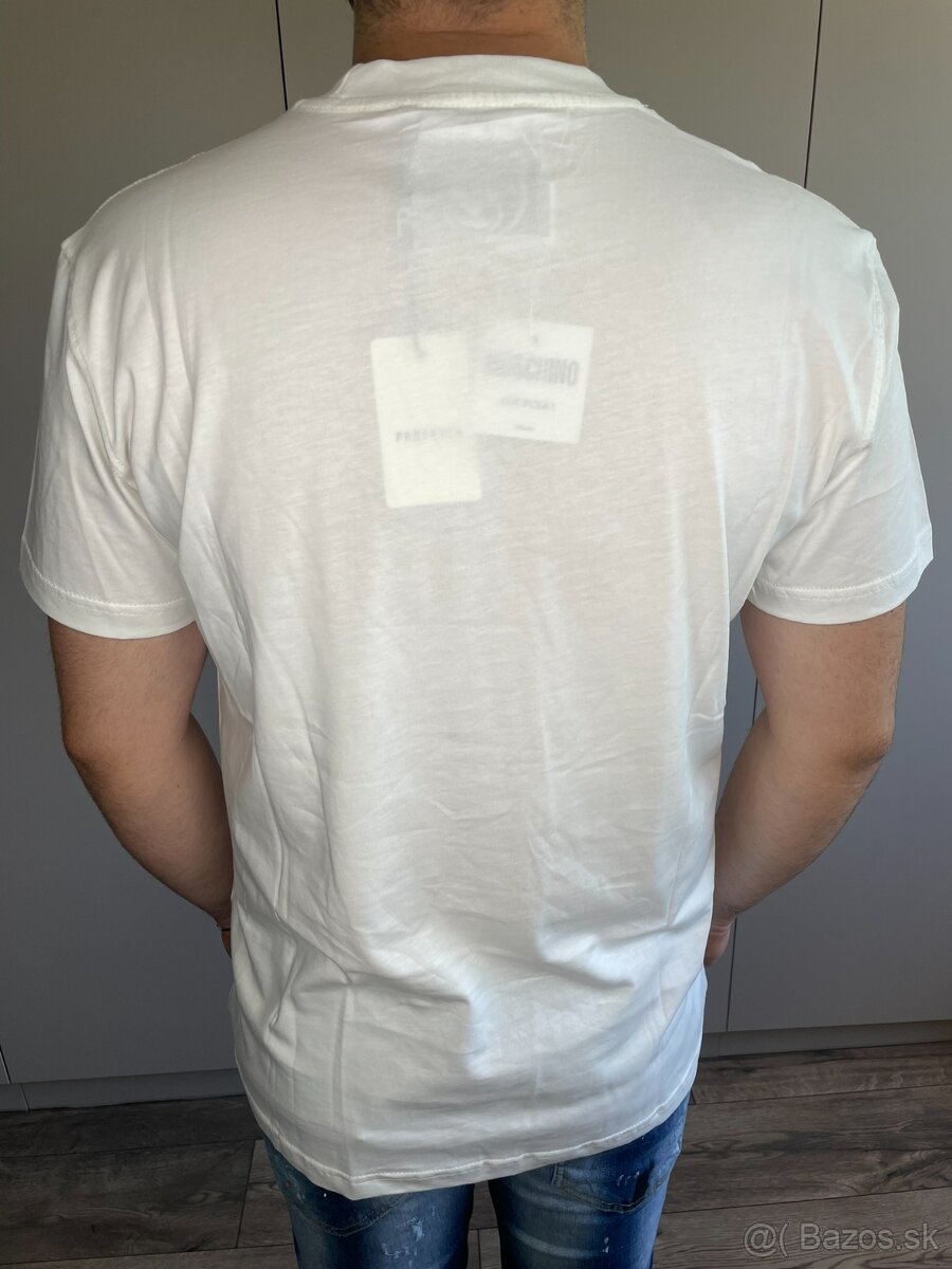MOSCHINO- pánske tričko č.3, 40 - 6
