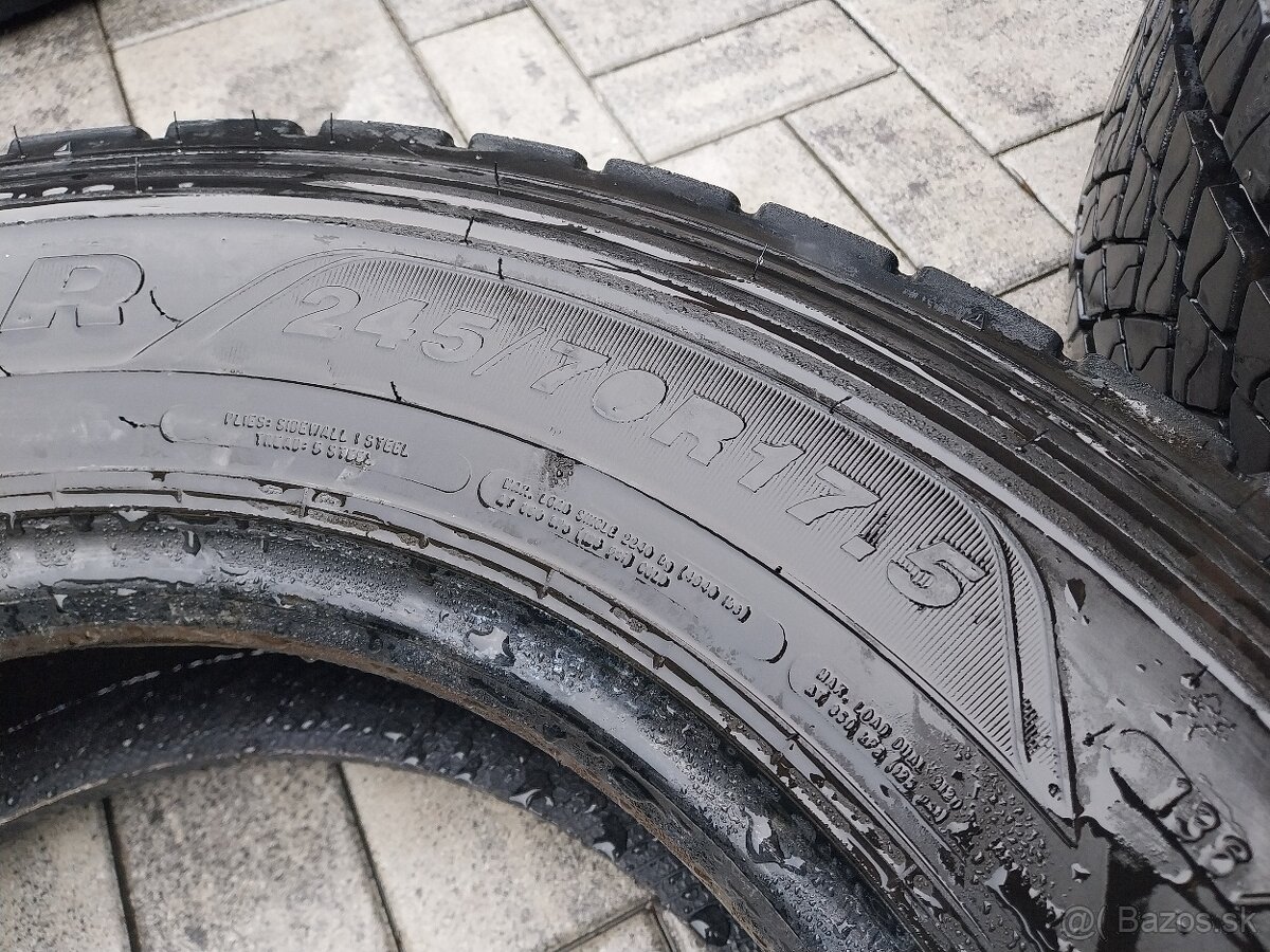 245/ 70 R 17,5 Goodyear KMX celoročné pneumatiky DOT 2022 - 6