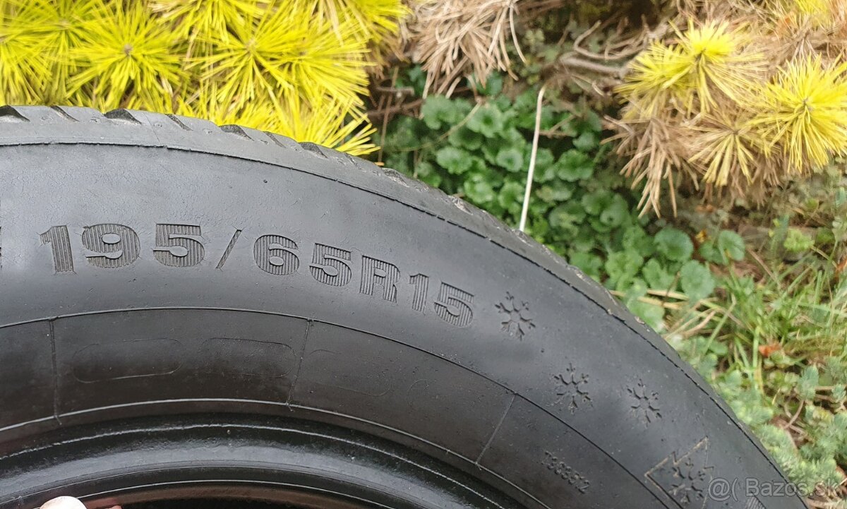 DUNLOP WINTER RESPONSE, ZIMNE, 195/65 R15, 91T, M - 6