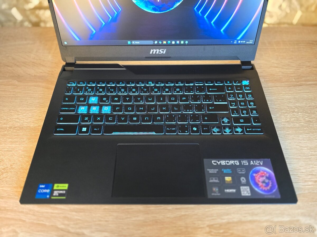 MSI CYBORG 15 i5 RTX 4060 8GB/ i5 12th/ 16GB RAM/ 1TB - 6