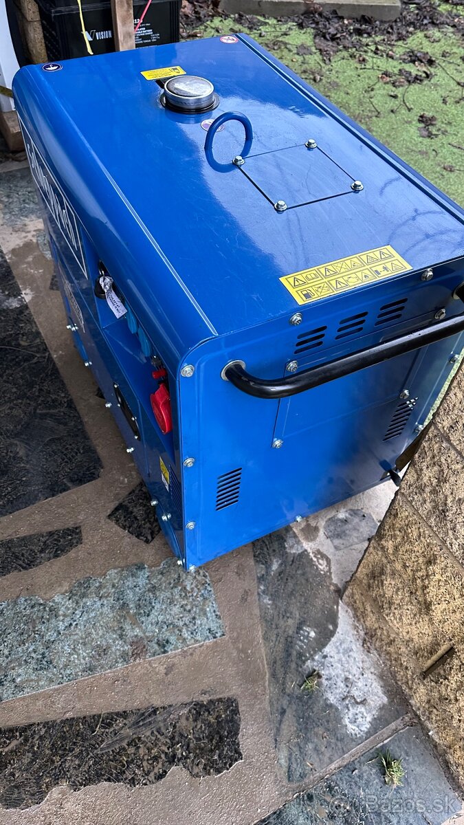 Predam Robustnu dieselovu elektrocentrálu Scheppach SG 5200 - 6