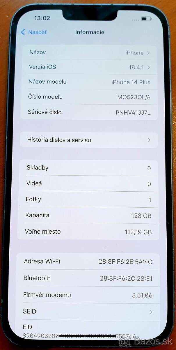iPhone 14 Plus 128 GB peoný stav - 6