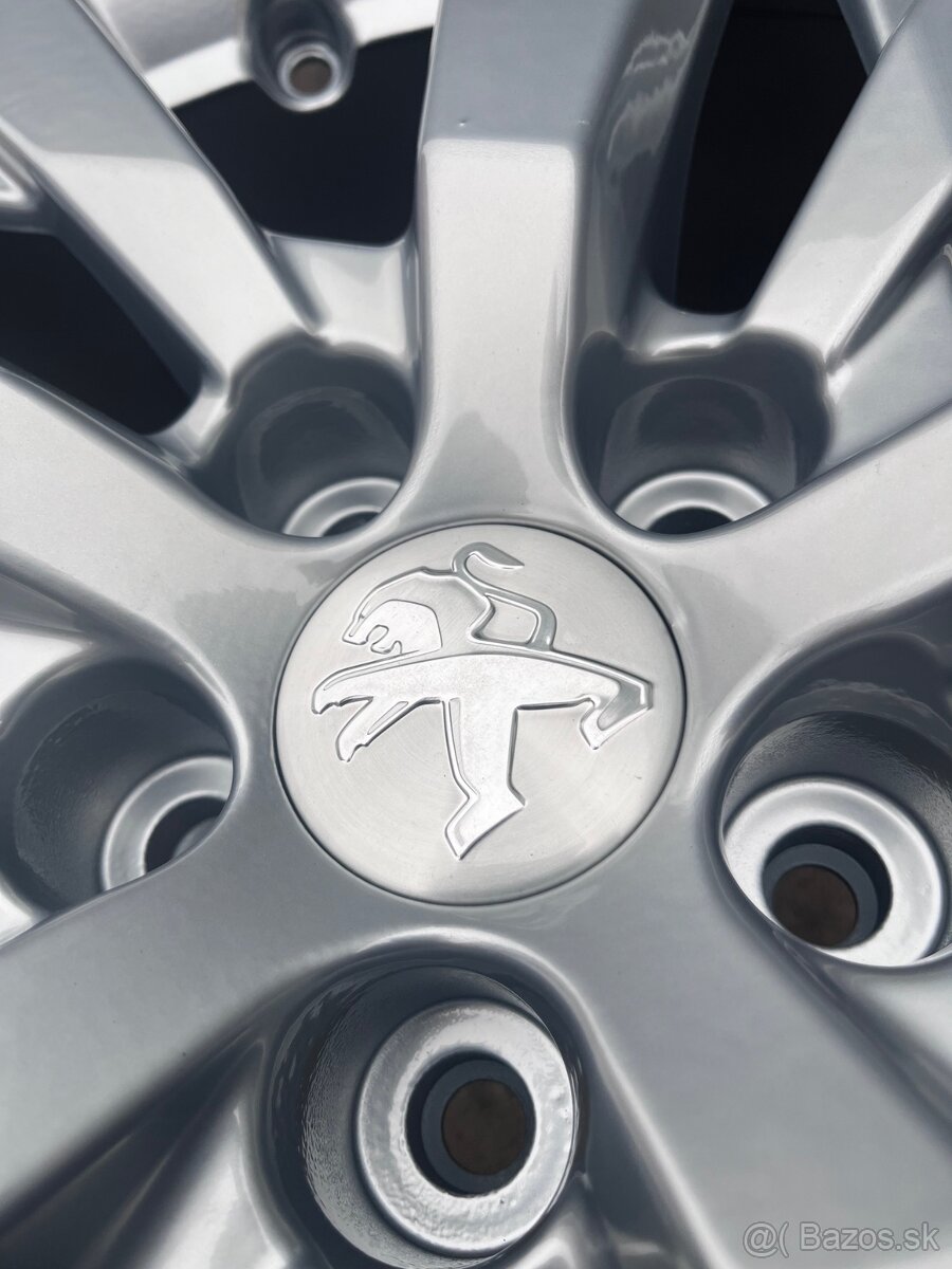 Orig. hliníkové disky Peugeot R17, 5x108 - 6