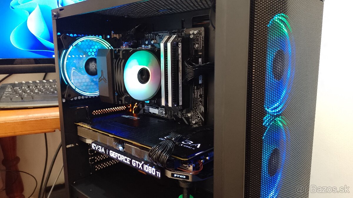 Herný PC – Ryzen 5 + GTX 1080 Ti 11GB +NVMe+ Win11 Pro + Off - 6