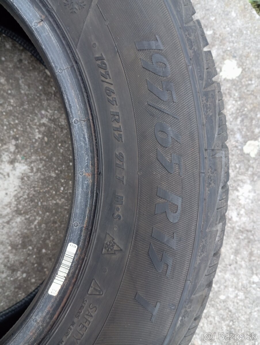 195/65 r15 zimné pneumatiky - 6