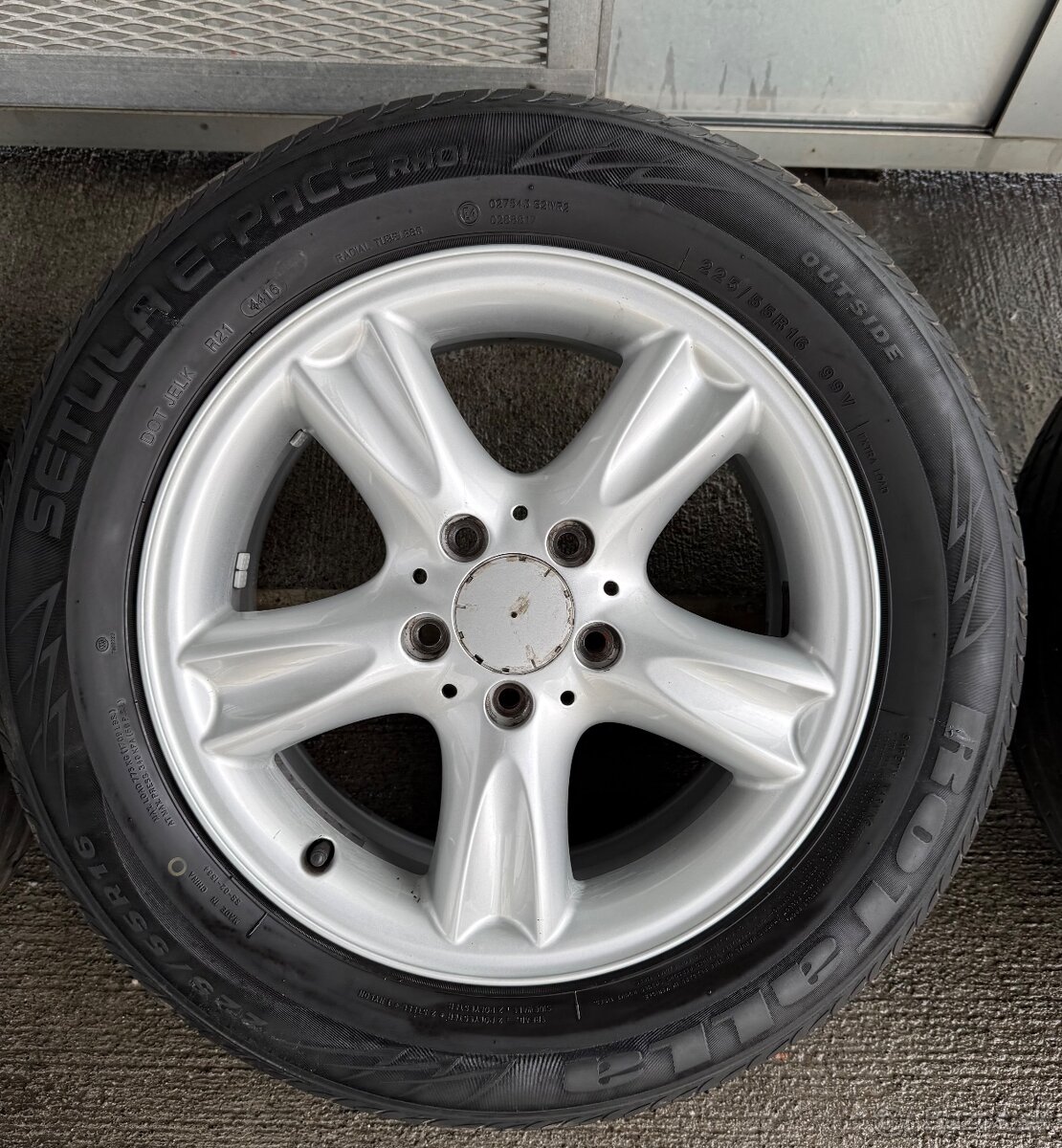 5x112 r16 letné pneu 225/55 R16 - 6