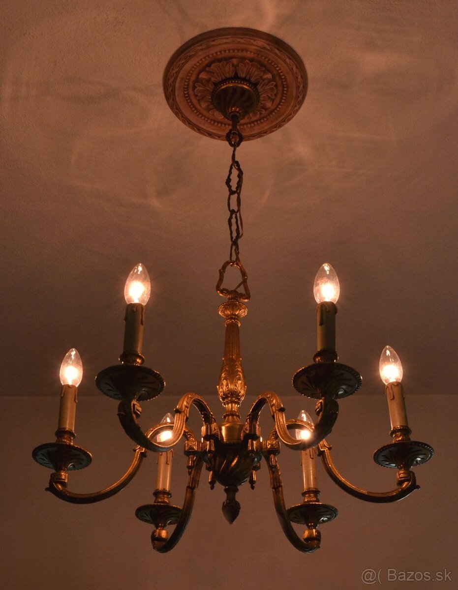 Bronzový luster - 6