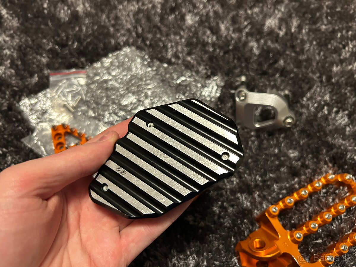 Ktm 1X90 ADV cnc diely, stupacky set - 6