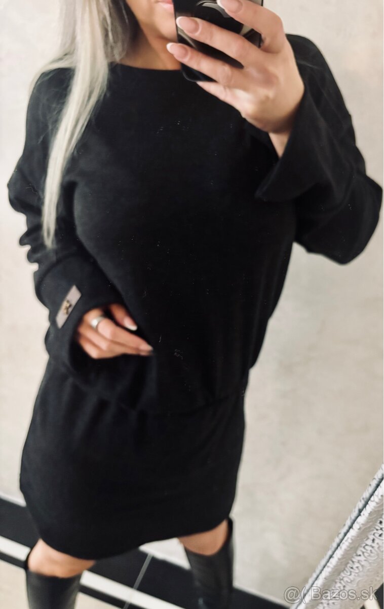 Damske pohodlne šatičky Ema black - 6