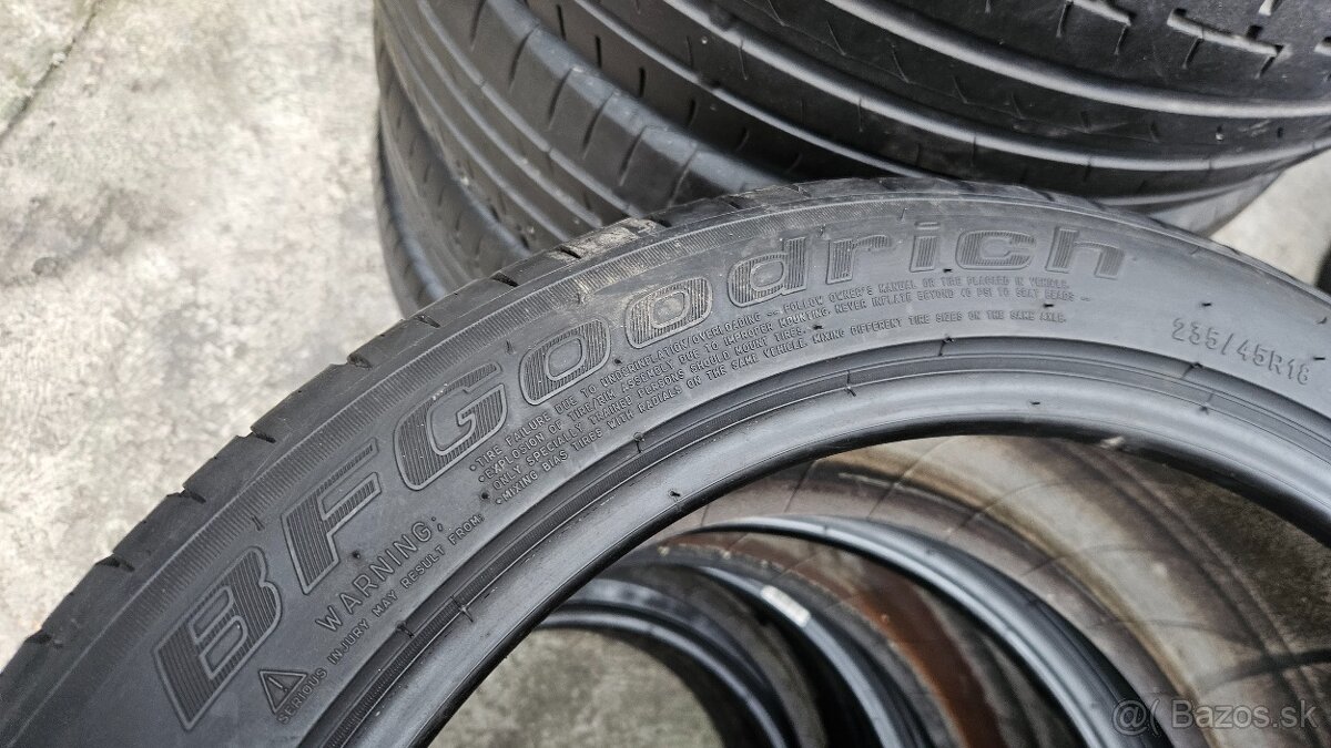 Letne pneumatiky 235/45 r18 BF goodrich - 6