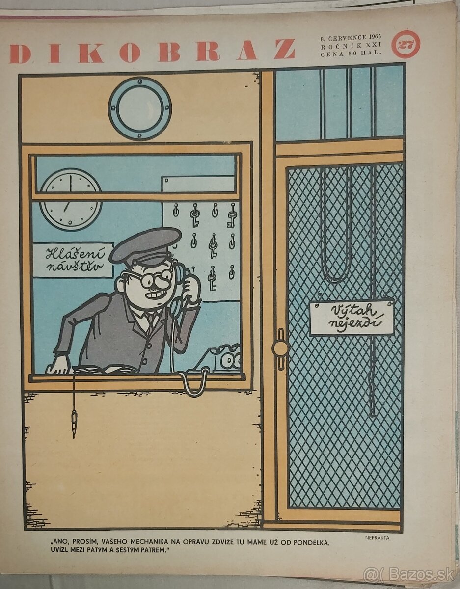 DIKOBRAZ - komplet ROČNÍK 1965 - 6