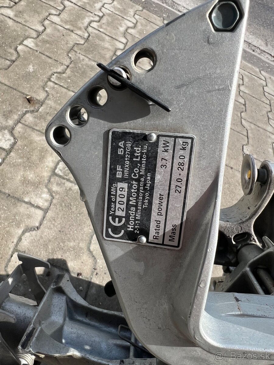 Nafukovací čln Honda a motor Honda 5 Hp - 6