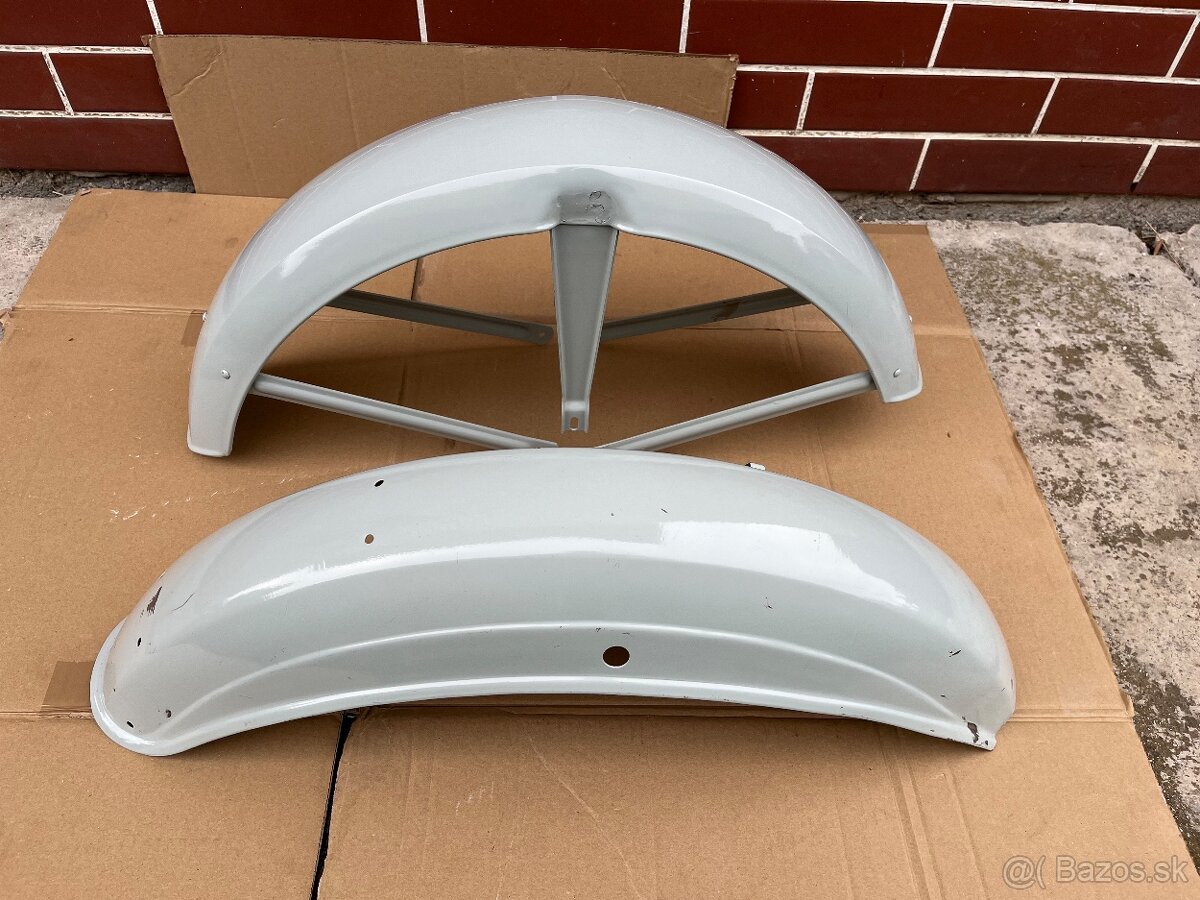 Predný + zadný blatník na Jawa 350 model 634 - 6