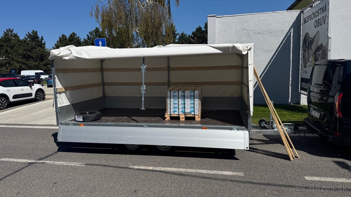 Prenájom prívesného vozíka / 417x215x155 cm - 6