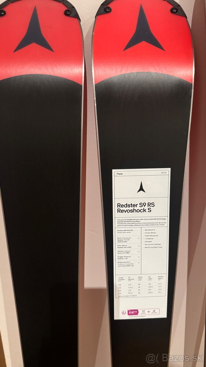 LYŽE ATOMIC REDSTER S9 RS 170 CM - NOVÉ MODEL 2026 - 6
