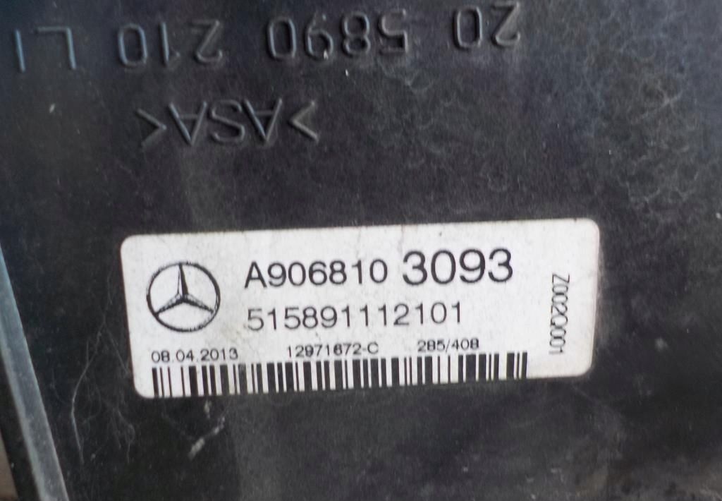 Ľave spetne zrkadlo VW Crafter Sprinter 906 - 6