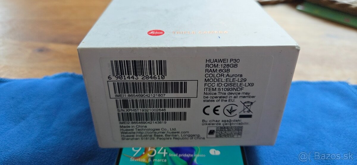 Huawei P30, 6/128GB, dualSIM, Aurora - 6