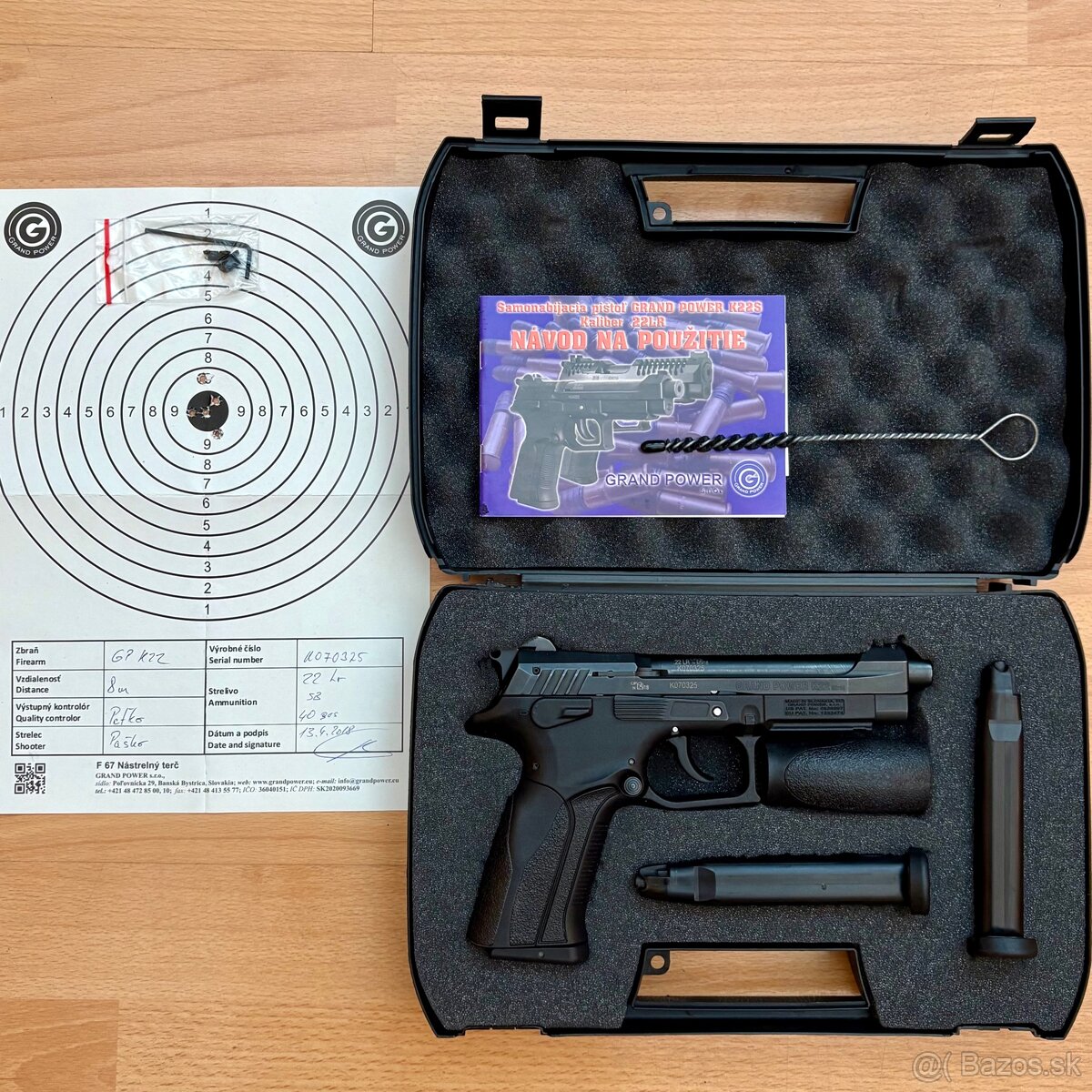 Pištoľ GP K22, mk 12 - 6