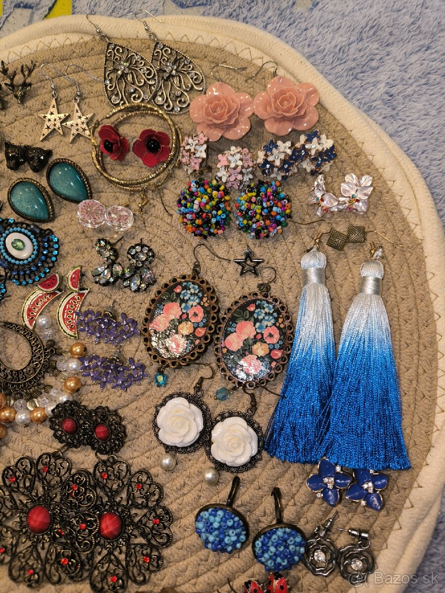 Bižutéria,náušnice,náhrdelníky,brošne,prstene,prívesky - 6