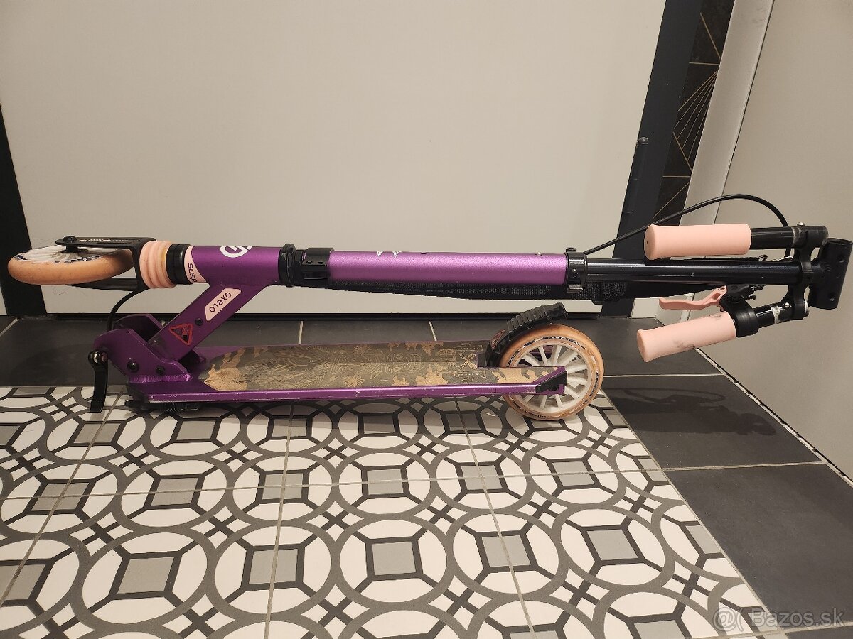 Detská kolobežka OXELO MID 5 fialová - 6