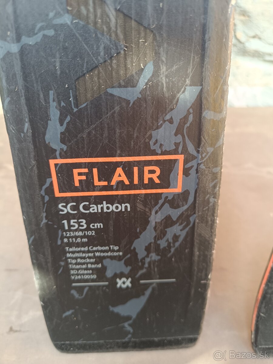 Používané dámske lyže Völkl Flair SC Carbon TOP STAV - 6
