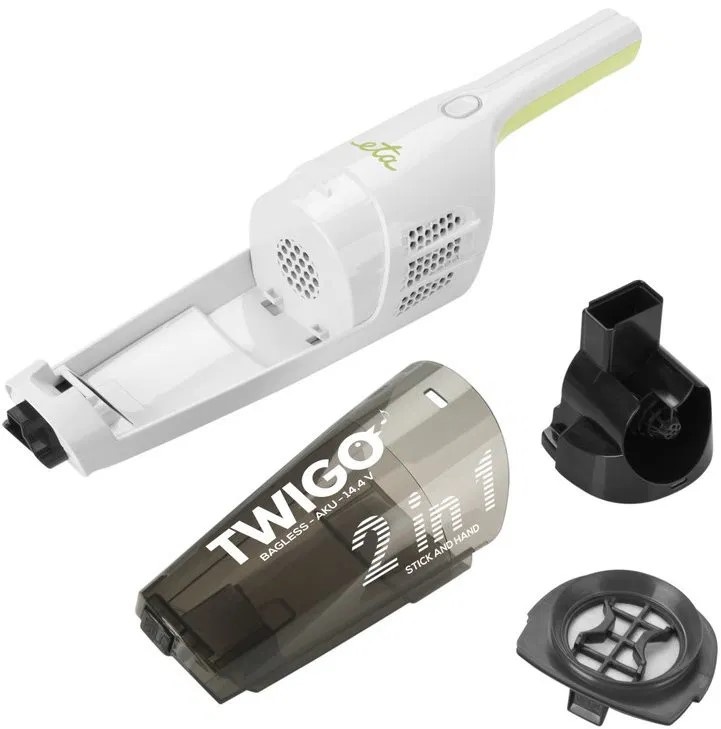 zachovalý bezšnúrový nabíjateľný vysávač ETA - 6