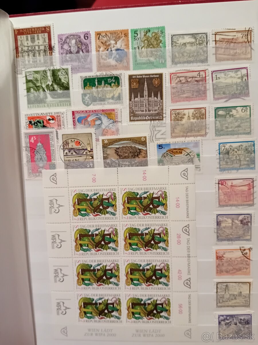 Známky Rakúsko v albume - 6