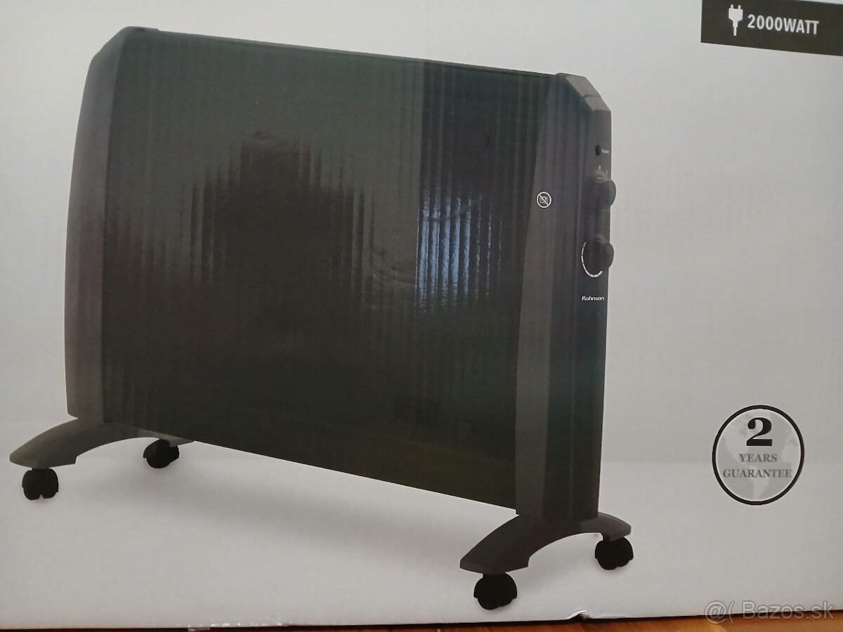 Elektricky ohrievač/convector - Rohnson 1000-2000W - 6