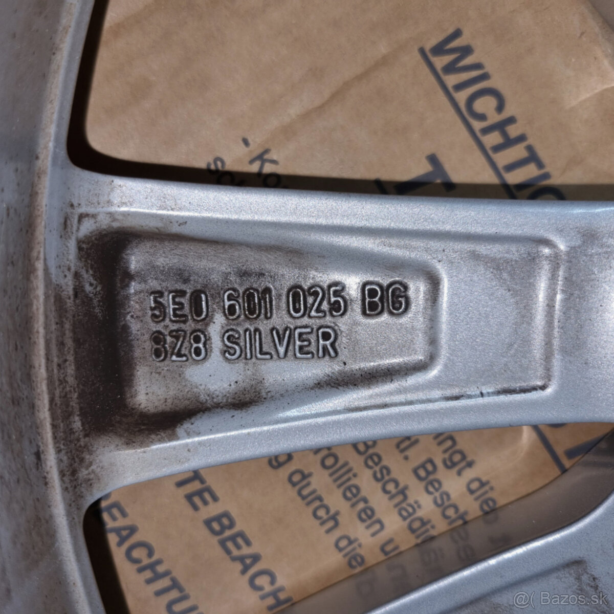 Hliníkové disky 5x112 R17 7J ET49 - 6