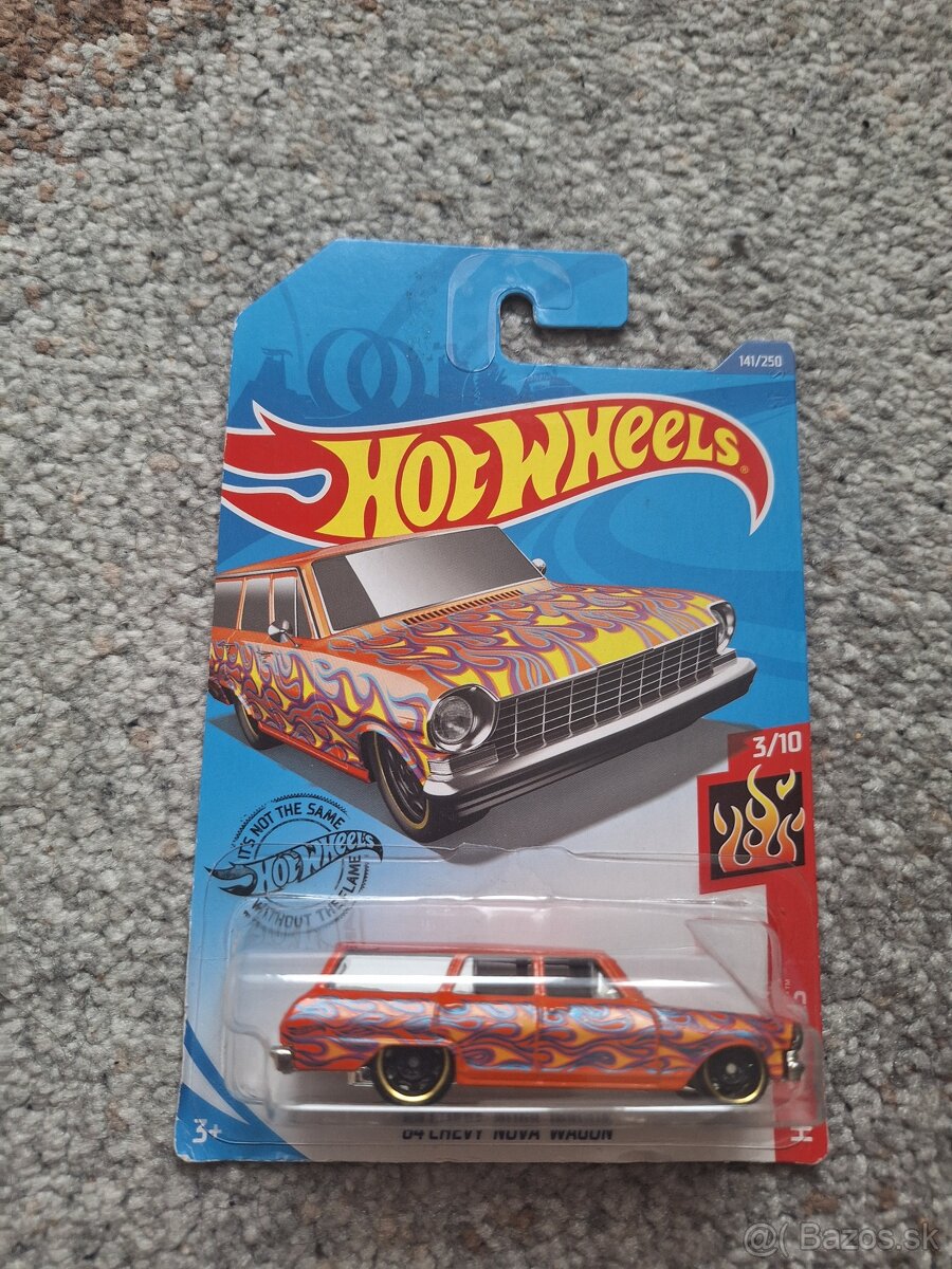 Hot wheels mix autíčok 3. - 6