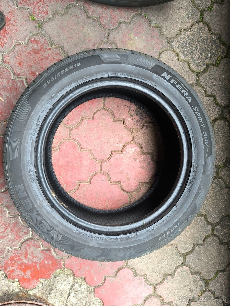Predám letné pneumatiky 235/55 R18 - 6