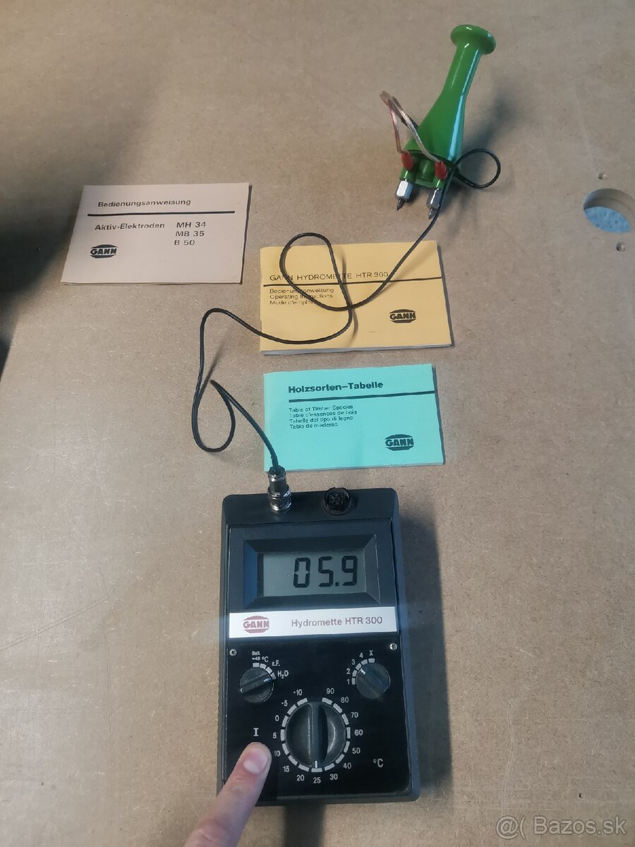 Vlhkomer GANN HYDROMETTE HTR 300 - 6