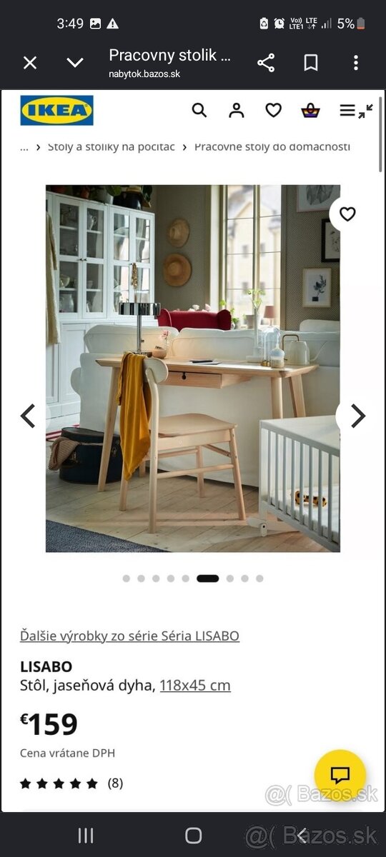 Stol ikea Lisabo - 6