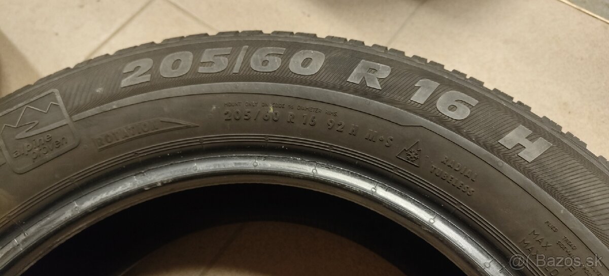 Zimné Semperit Master Grip 205/60/16 92H - 6