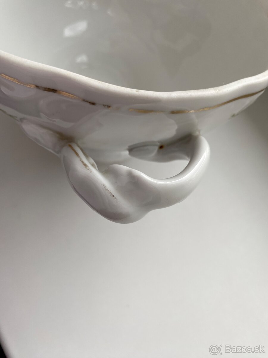 Starý porcelán – polievková misa (Carlsbad / Altrohlau, cca - 6