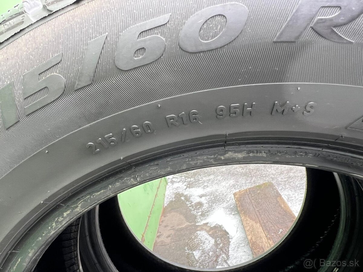 Zimné pneumatiky pirelli 215/60R16 - 6