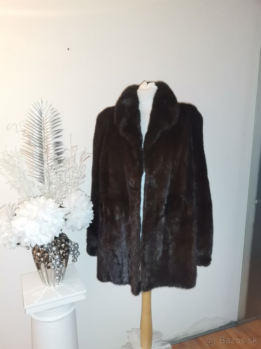 Predám norkový kožuch - 6