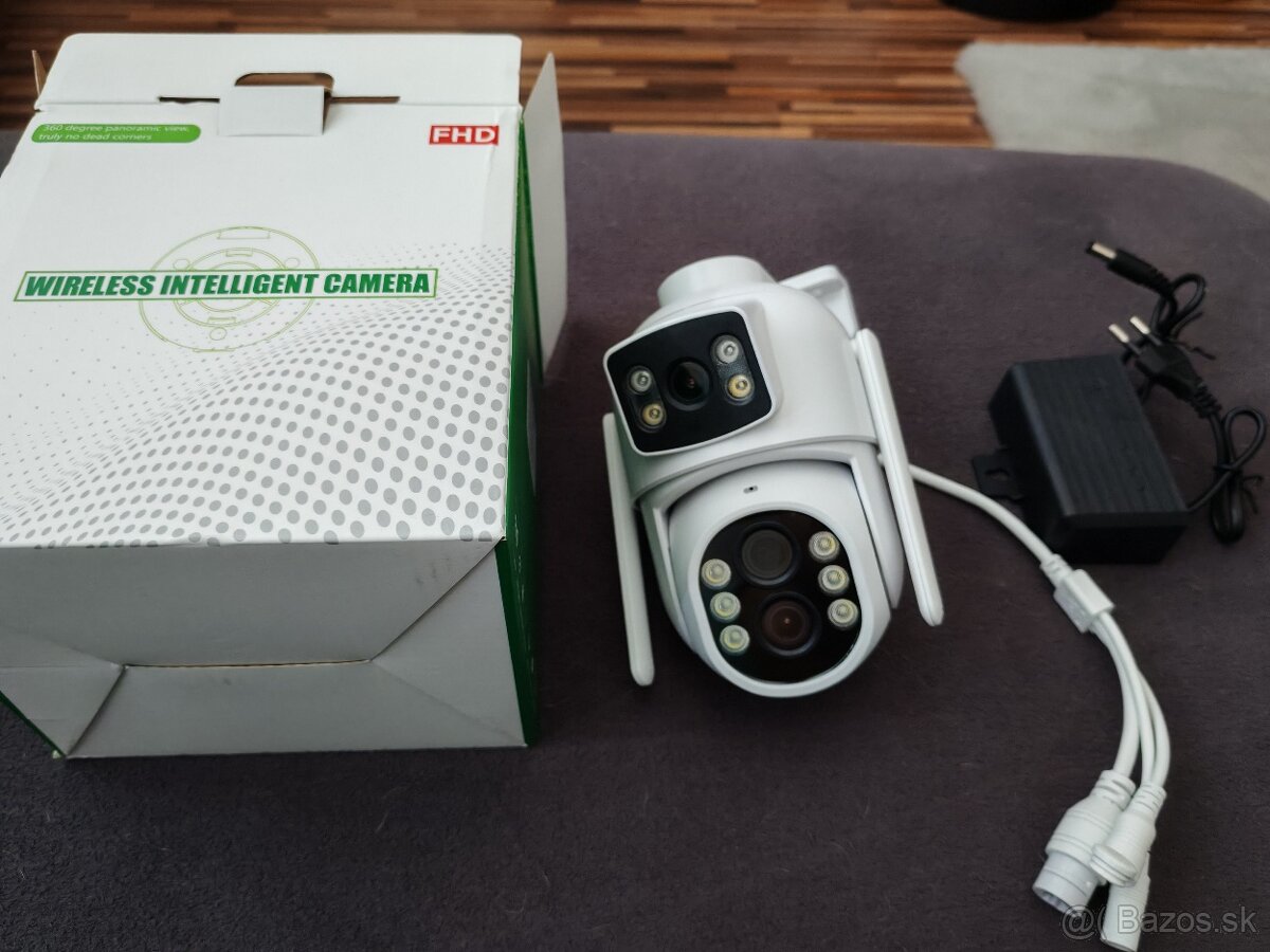 Wifi vonkajšia kamera 10MP, 10x zoom, Nová - 6