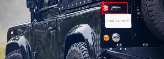 Osvetlenie EČV - Land Rover - 6