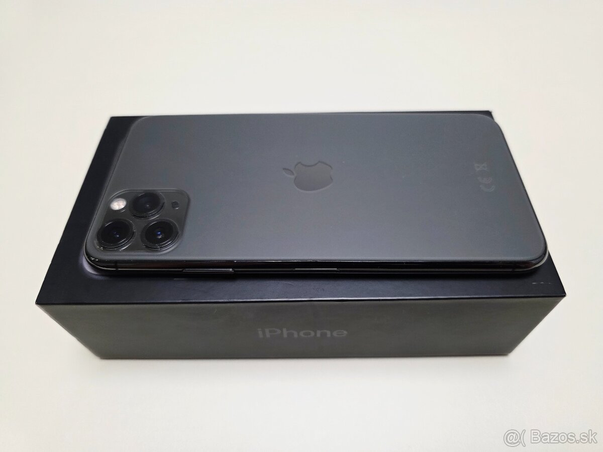 Apple iPhone 11PRO MAX Space Gray,Baterka 100% - 6
