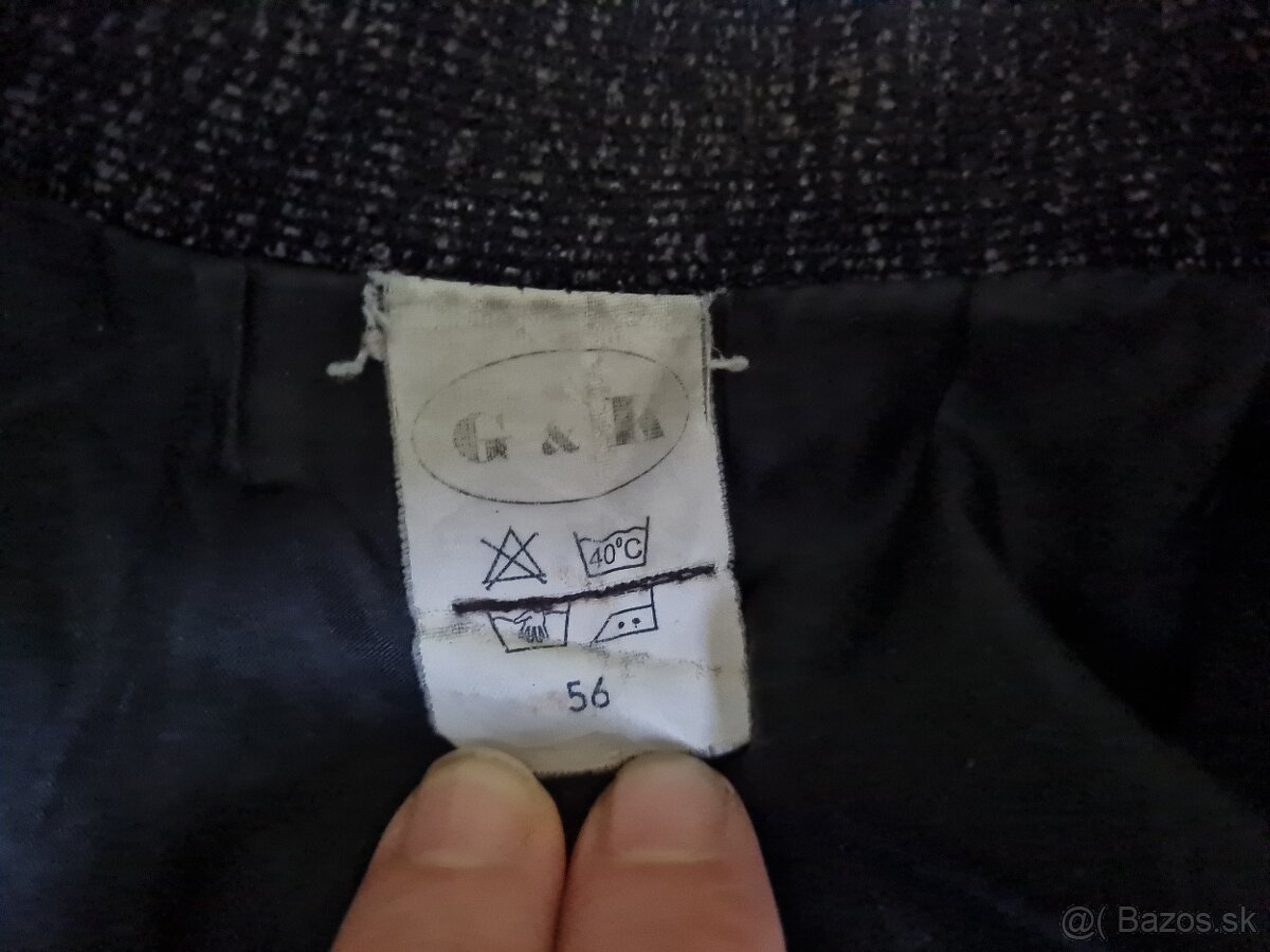 Pánske saká - veľkosť 56 - 6