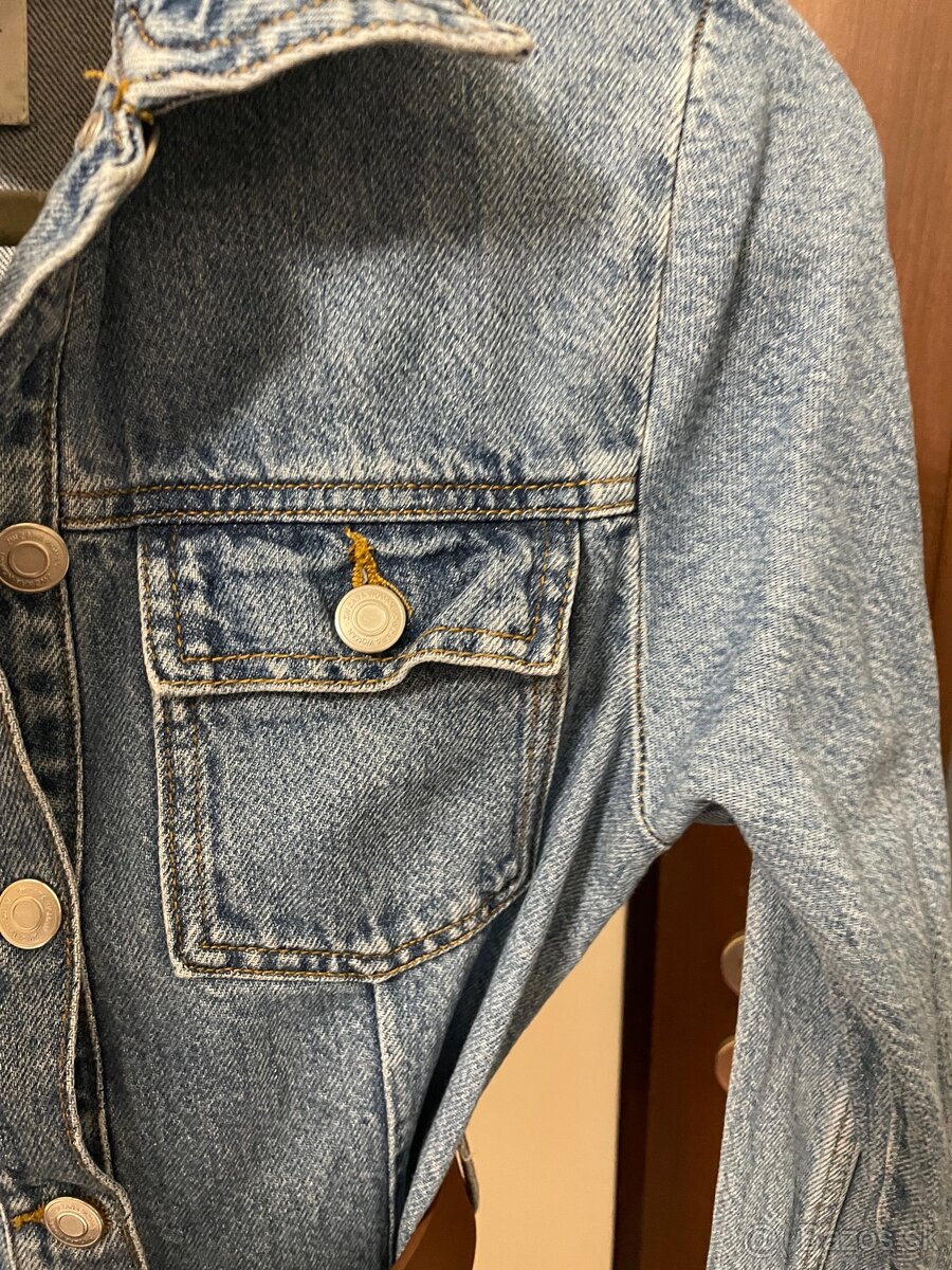 ZARA riflove šaty - 6