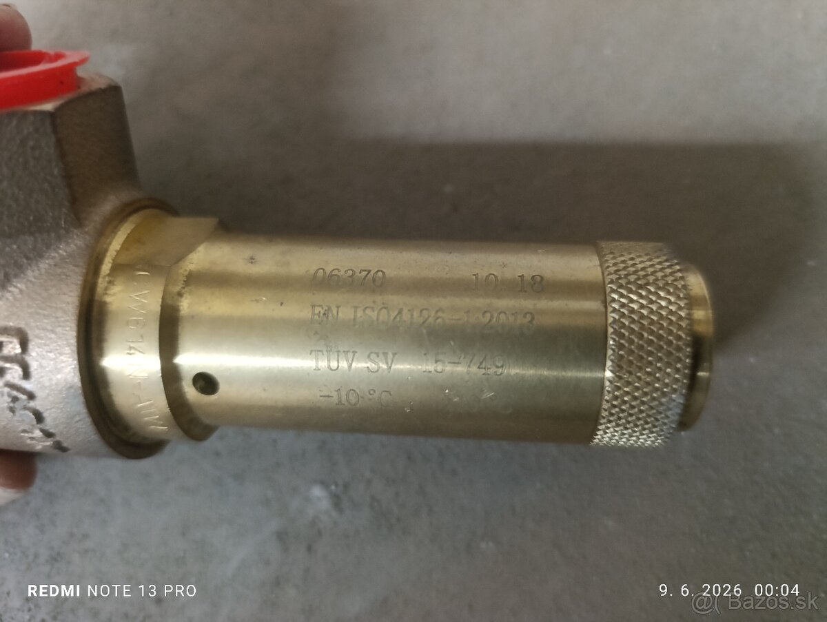 Poistný ventil Herose Pn25 1col. - 6