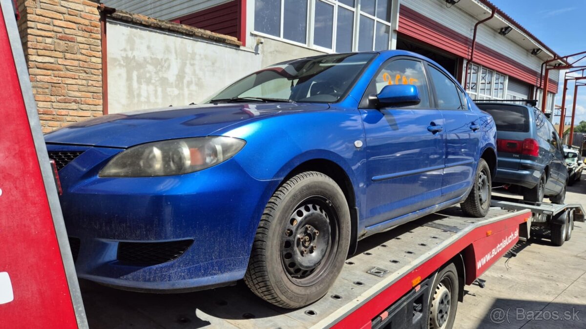 Mazda 3 1,6i 77kw kód motora: Z6 - 6